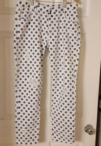Zara Polka Dot Jeans
